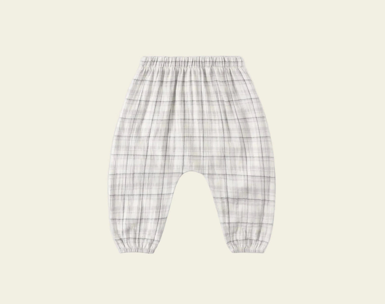 Quincy Mae Baby Boys Woven Pants - Blue Plaid | HONEYPIEKIDS