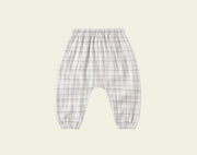 Quincy Mae Baby Boys Woven Pants - Blue Plaid | HONEYPIEKIDS