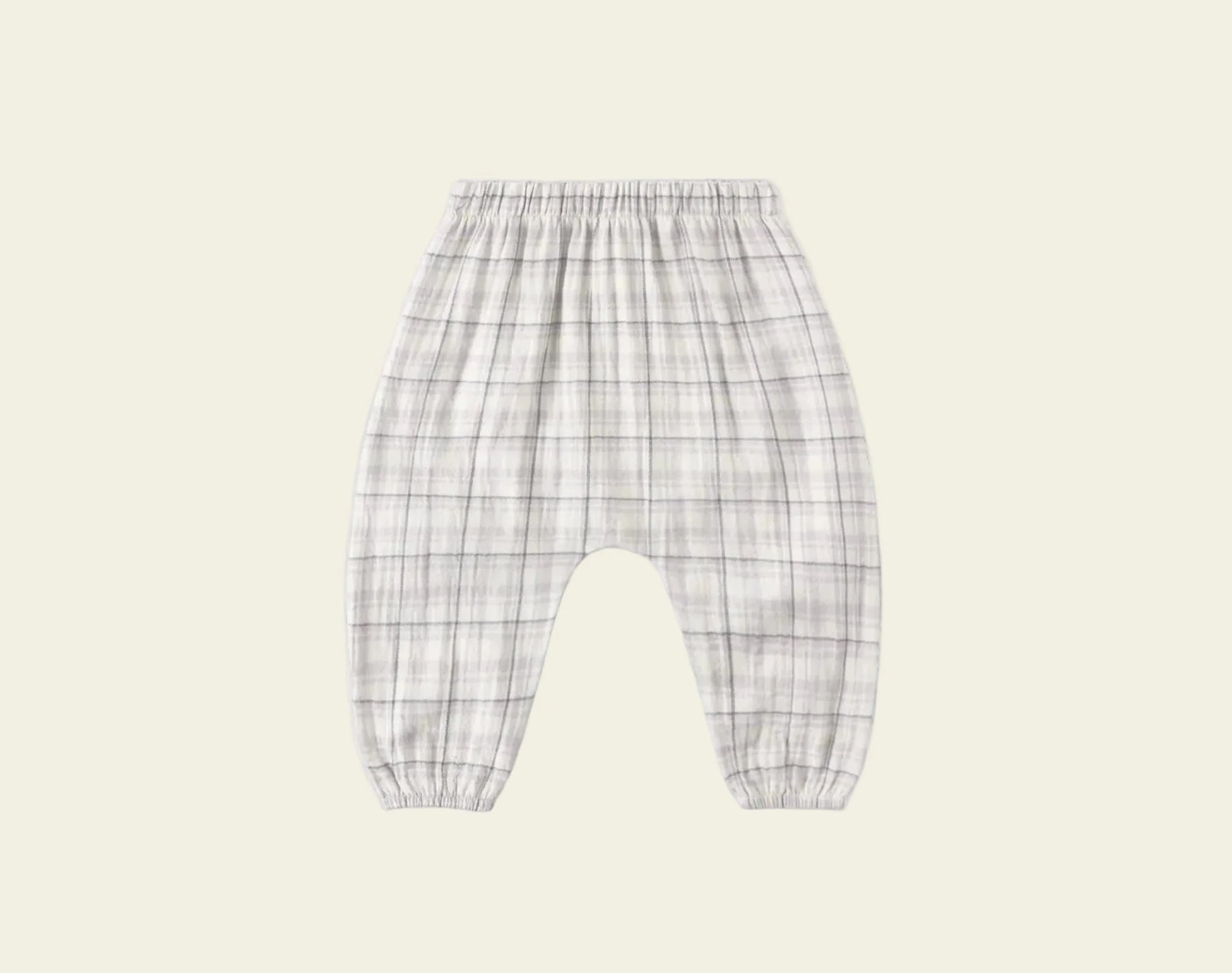 Quincy Mae Baby Boys Woven Pants - Blue Plaid | HONEYPIEKIDS