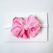 Rockin Royalty - Skinny Mini Ruffle Headband- Bubblegum | HONEYPIEKIDS 