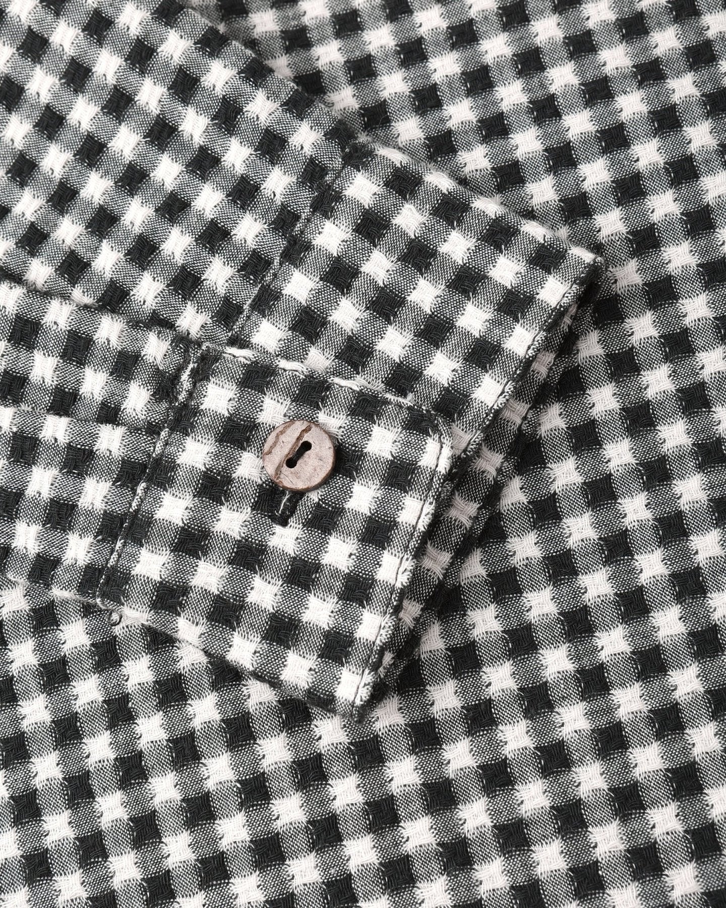 Rylee + Cru Boys Collared Long Sleeve Shirt - Black Gingham | HONEYPIEKIDS 