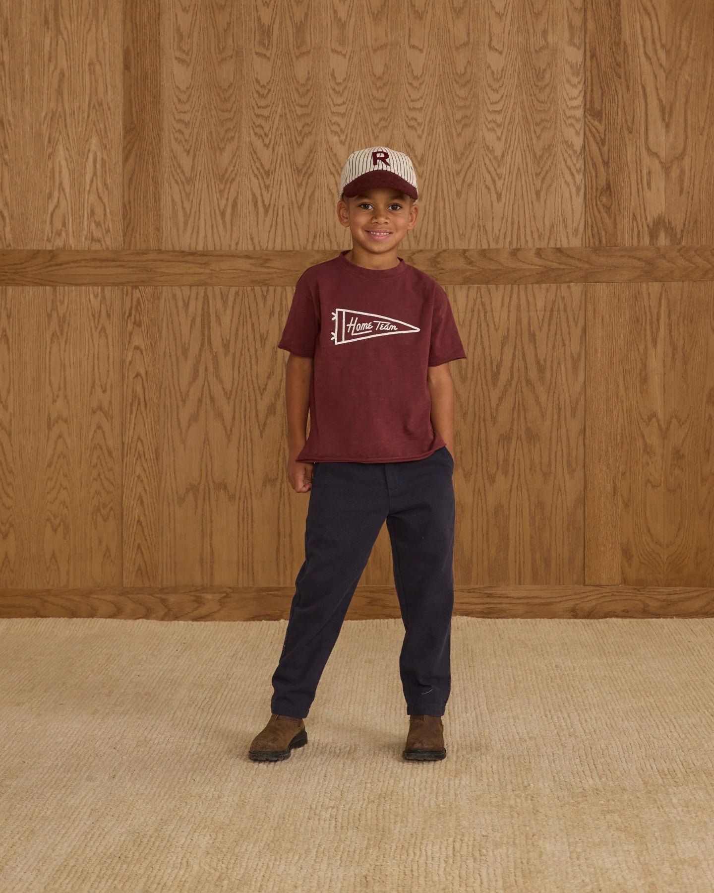 Rylee + Cru Boys Kalen Pants - Navy | HONEYPIEKIDS 