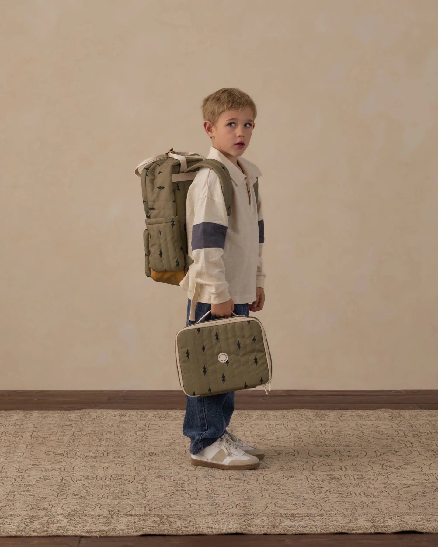 Rylee + Cru Boys Lunch Bag - Bolts | HONEYPIEKIDS