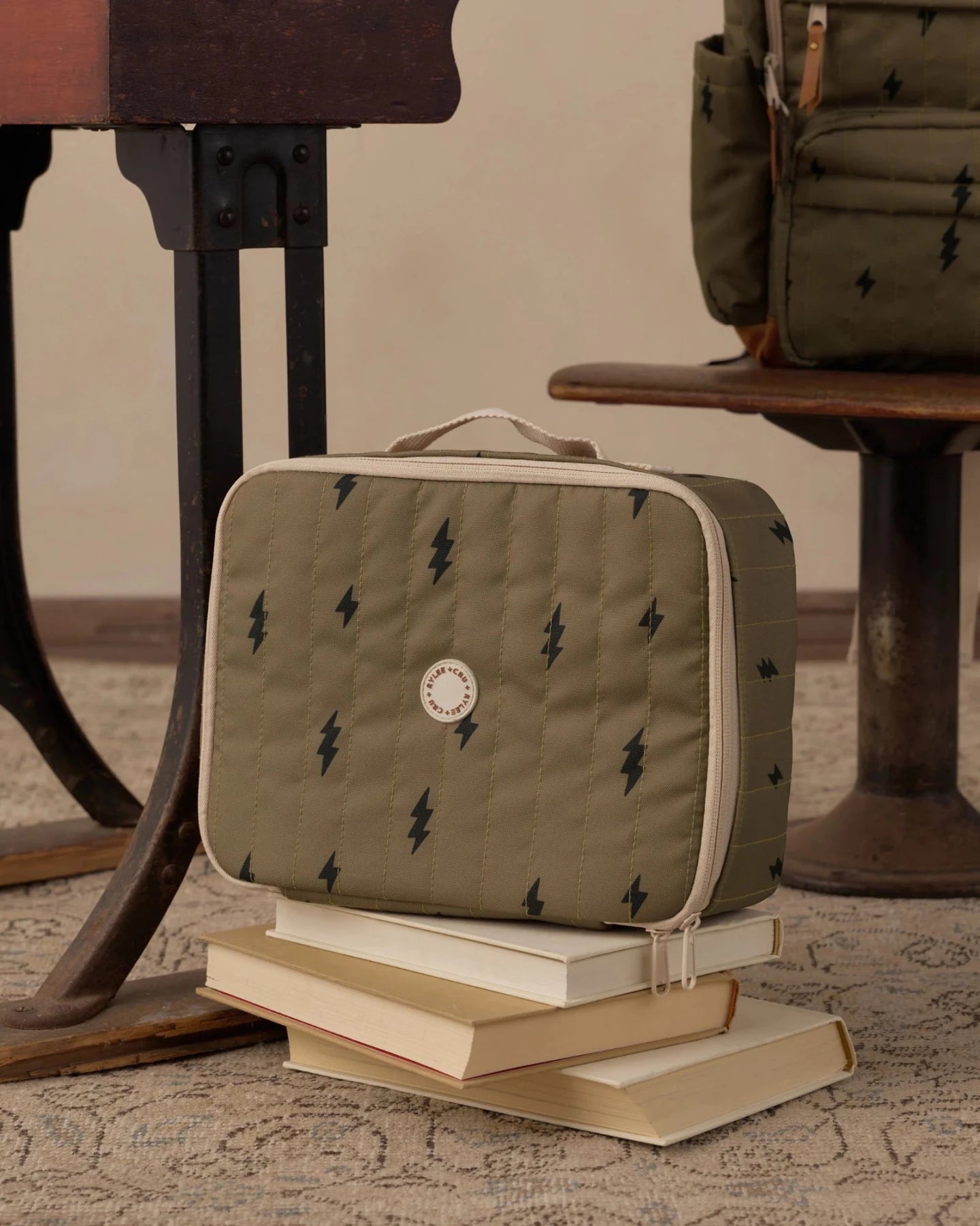 Rylee + Cru Boys Lunch Bag - Bolts | HONEYPIEKIDS