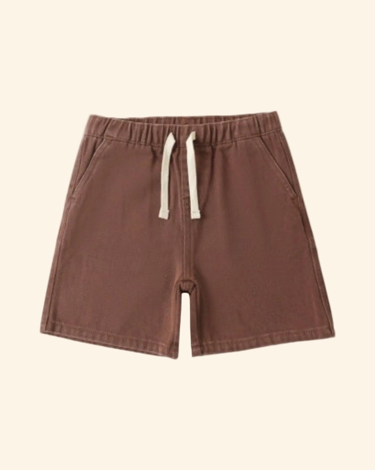 Rylee + Cru Boys Perry Shorts - Chocolate | HONEYPIEKIDS 