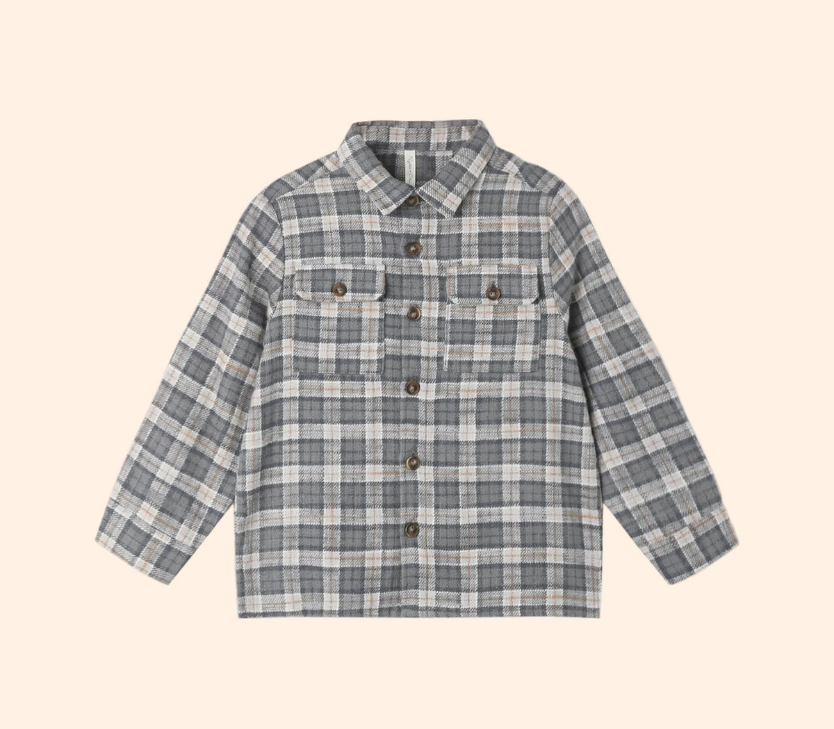 Rylee + Cru Pocketed Flannel Shirt - Winter Plaid | HONEYPIEKIDS