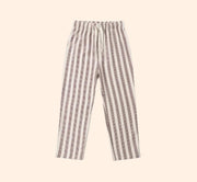 Rylee + Cru Boys Rory Pants - Brown Stripe | HONEYPIEKIDS 