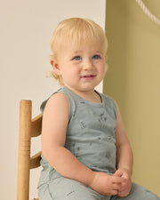 Rylee + Cru Tank and Slouch Pant Set - Coastal | HONEYPIEKIDS