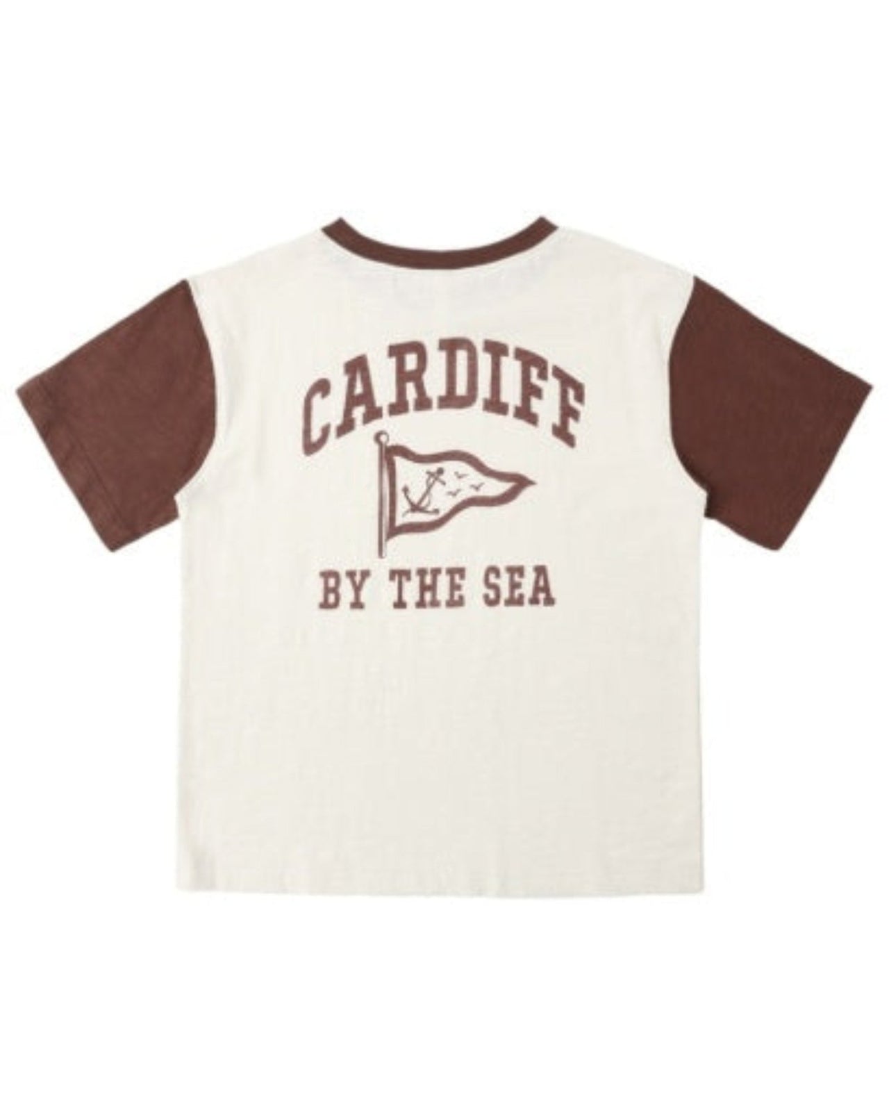 Rylee + Cru Contrast S/S Tee - CARDIFF BY THE SEA | HONEYPIEKIDS 