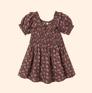 Rylee + Cru Dillon Dress -Iris Mulberry | HONEYPIEKIDS 