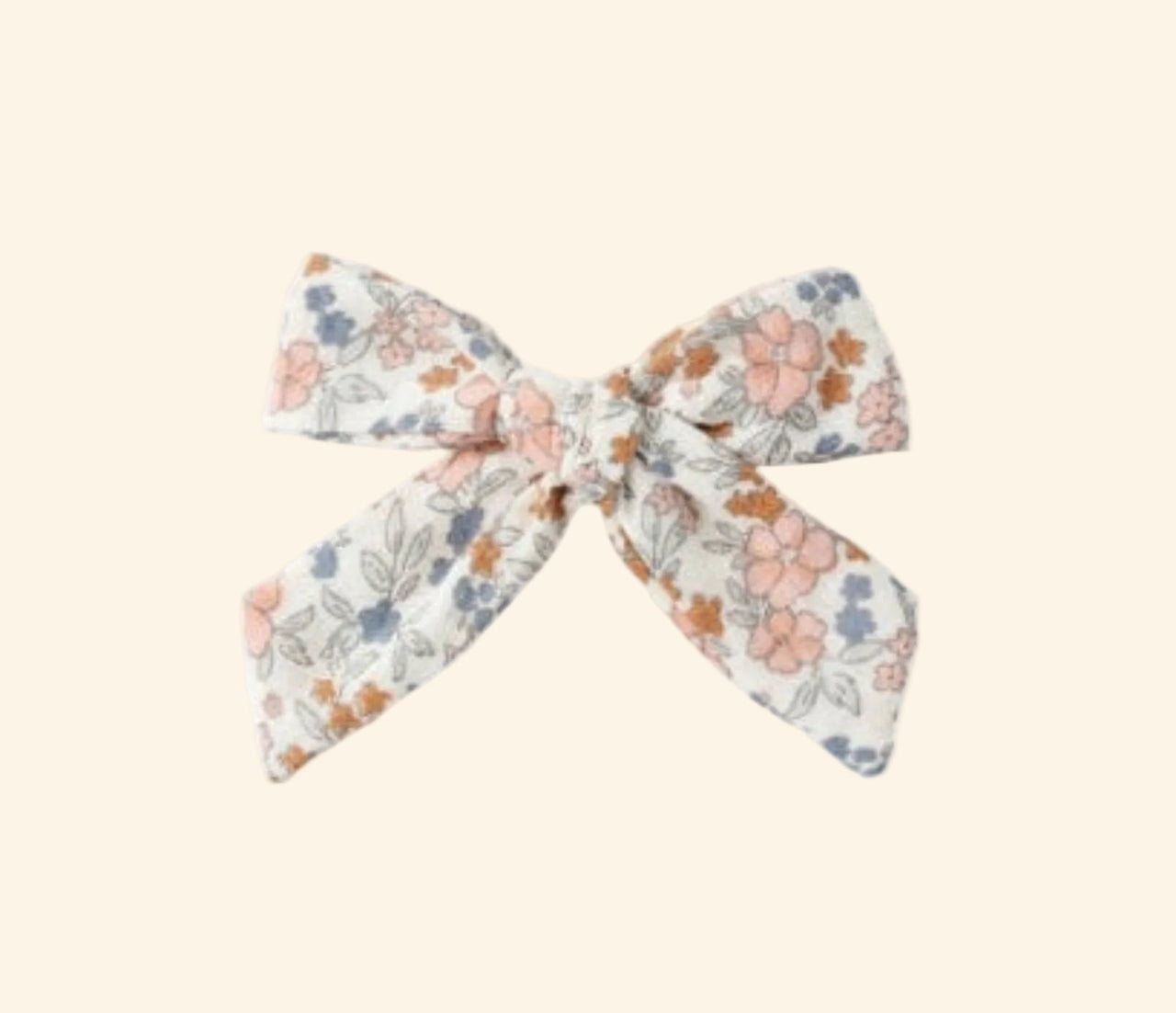 Rylee + Cru BOW FLOWER FIELD - IVORY | HONEYPIEKIDS