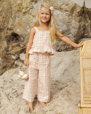 Rylee + Cru Kayli Set - Summer Plaid | HONEYPIEKIDS