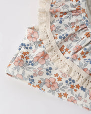 Rylee + Cru Girls Margot Bikini - Flower Field in Ivory | HONEYPIEKIDS