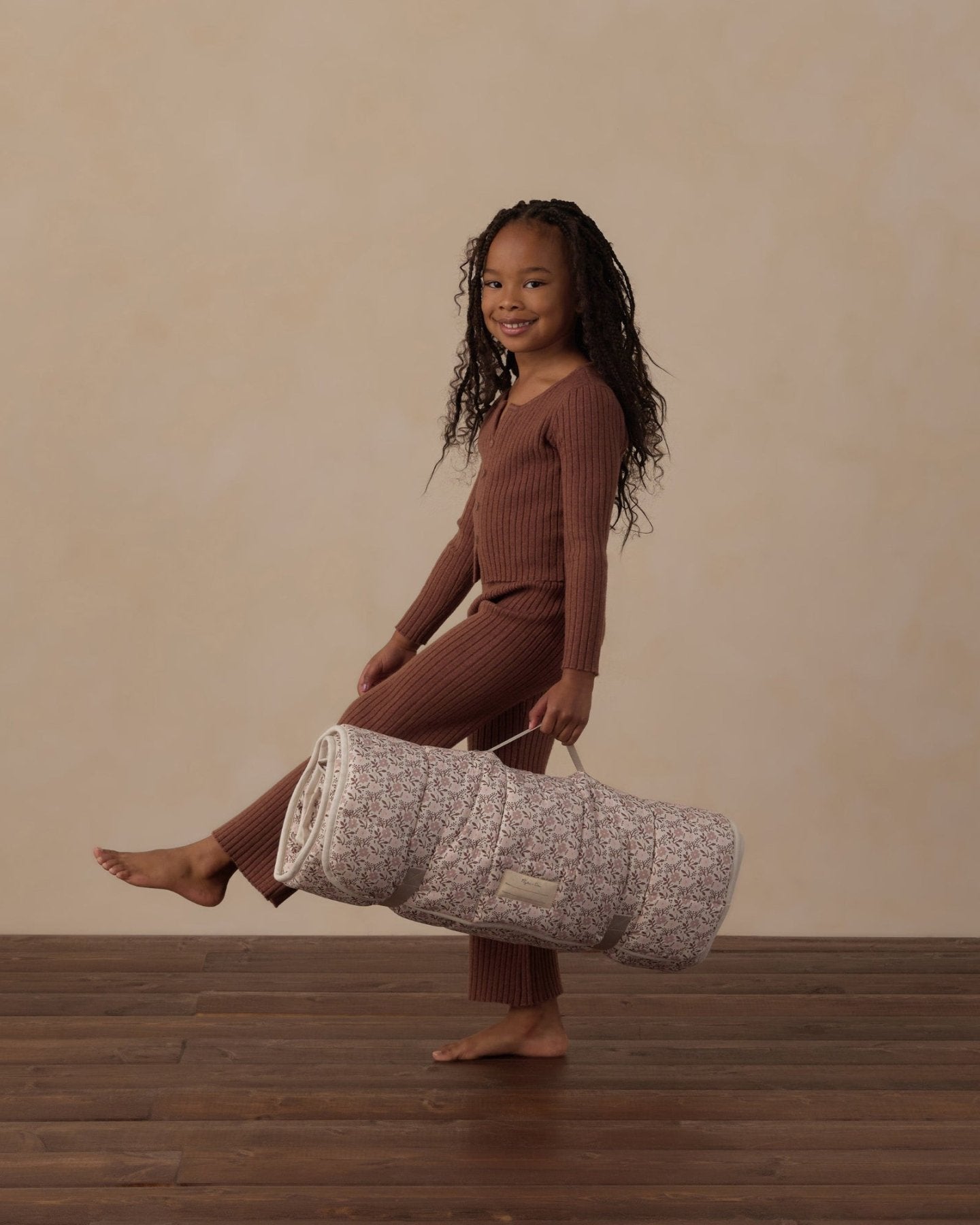 Rylee + Cru Girls Nap Mat - Primrose | HONEYPIEKIDS 