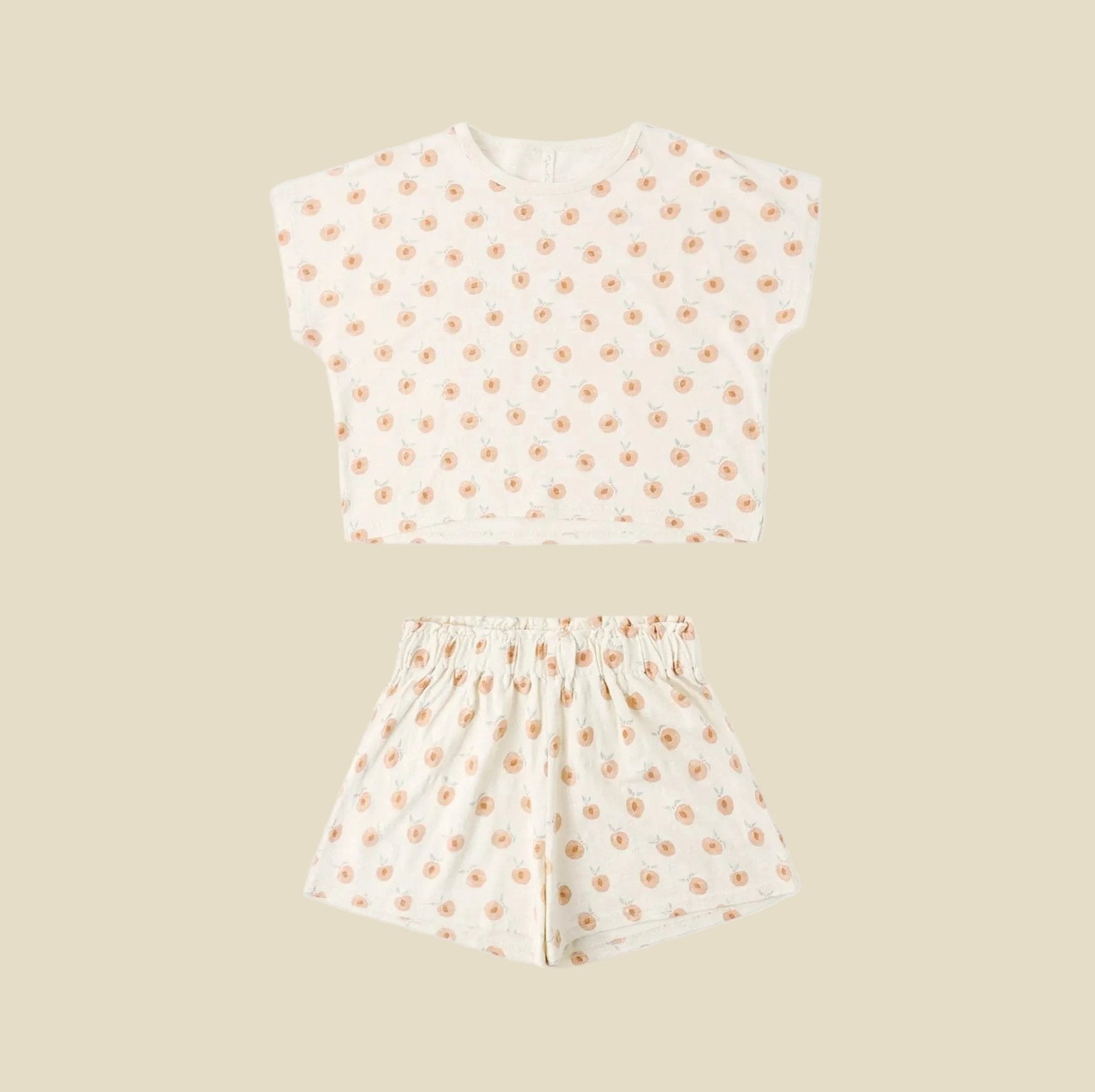 Rylee + Cru Raegan Set - Peaches | HONEYPIEKIDS