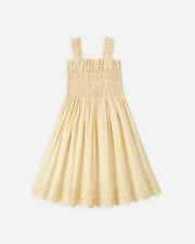 Rylee + Cru Hanna Dress - Lemon - HONEYPIEKIDS.COM