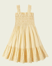 Rylee + Cru Hanna Dress - Lemon | HONEYPIEKIDS 