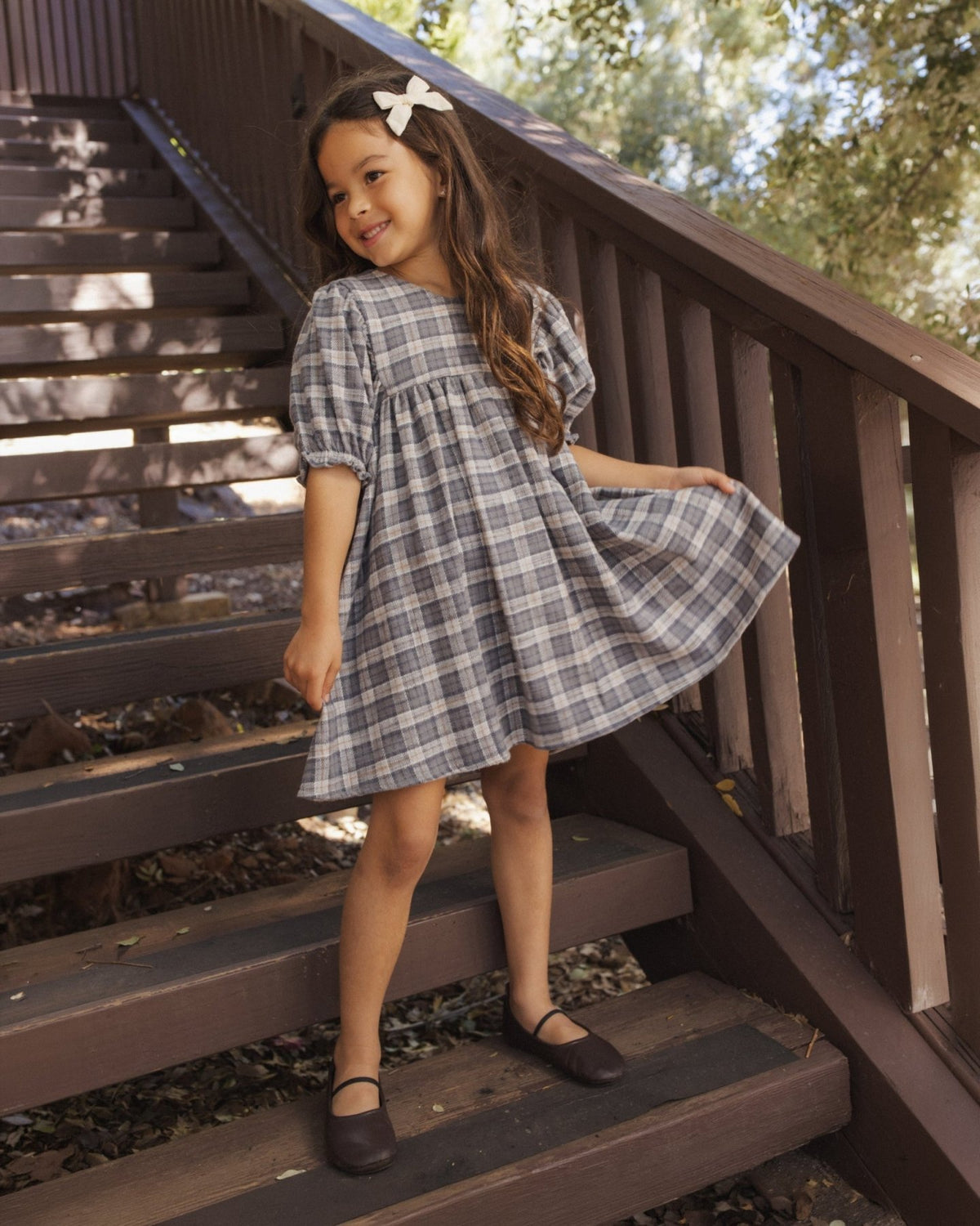 Rylee + Cru Jolene Dress - Winter Plaid | HONEYPIEKIDS 