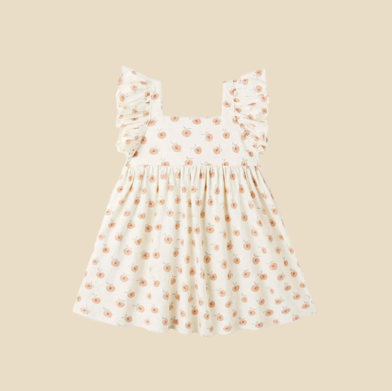 Rylee + Cru Mariposa Dress - Peaches | HONEYPIEKIDS