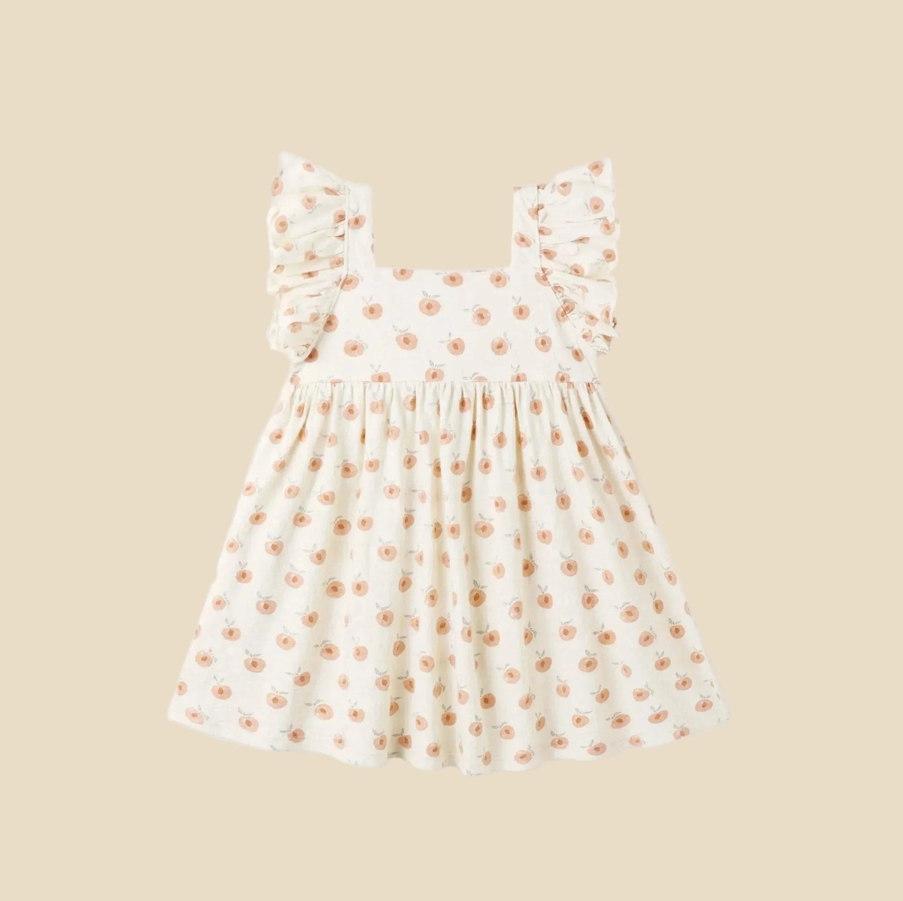 Rylee + Cru Mariposa Dress - Peaches | HONEYPIEKIDS