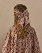 Rylee + Cru Oversized Bow - Pink Floral | HONEYPIEKIDS