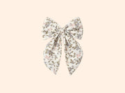 Rylee + Cru Oversized Bow - Winter Garden | HONEYPIEKIDS