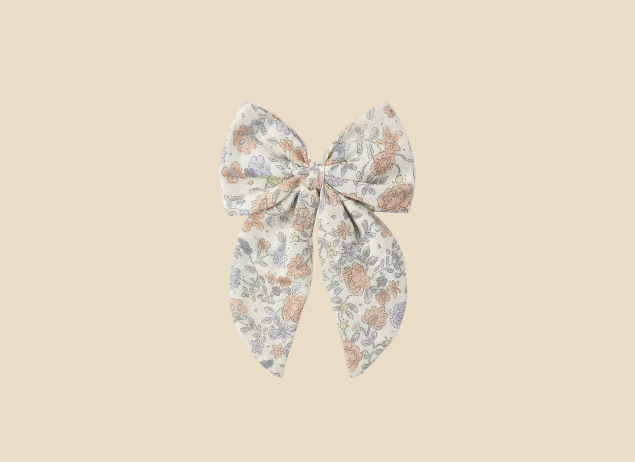 Rylee + Cru Oversized Bow - Bloom | HONEYPIEKIDS