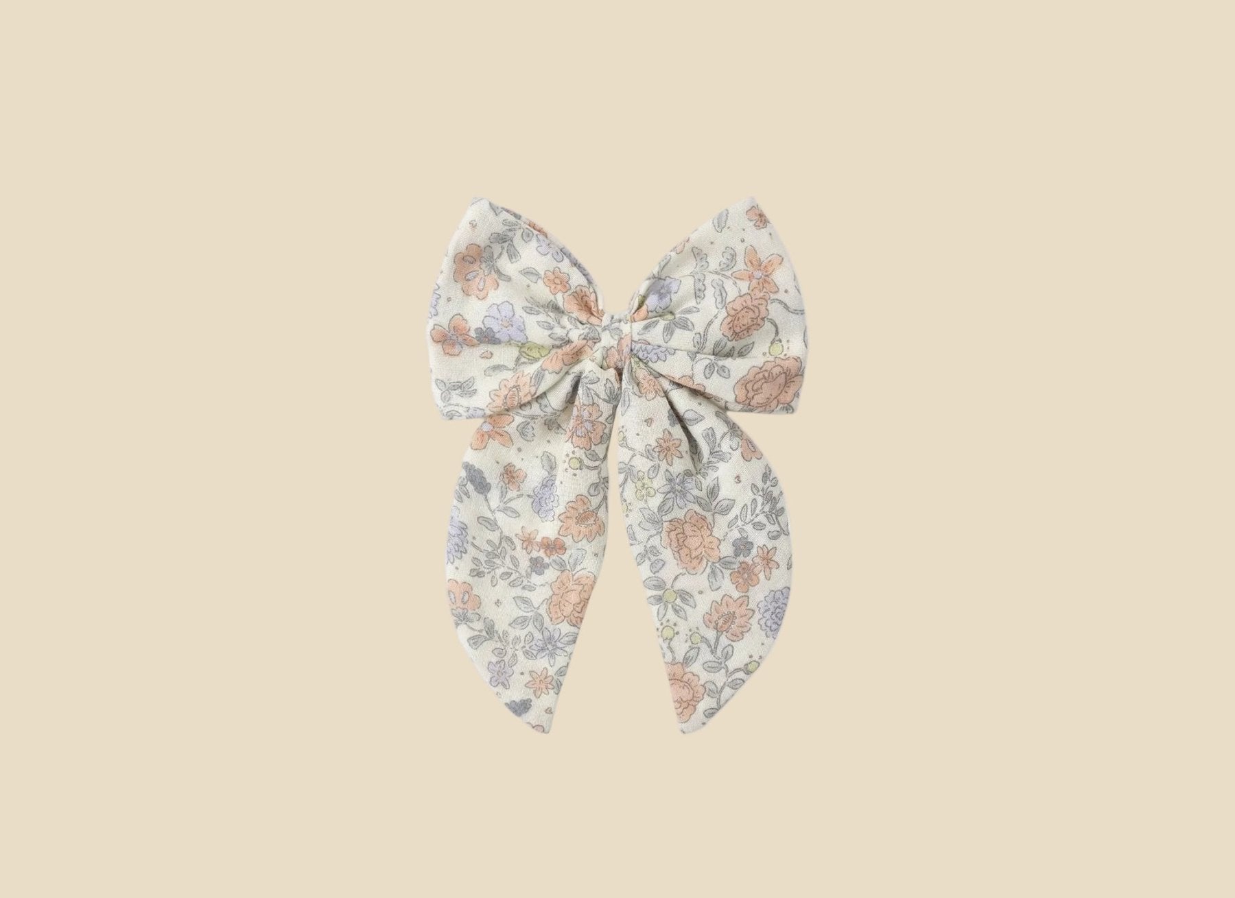 Rylee + Cru Oversized Bow - Bloom | HONEYPIEKIDS