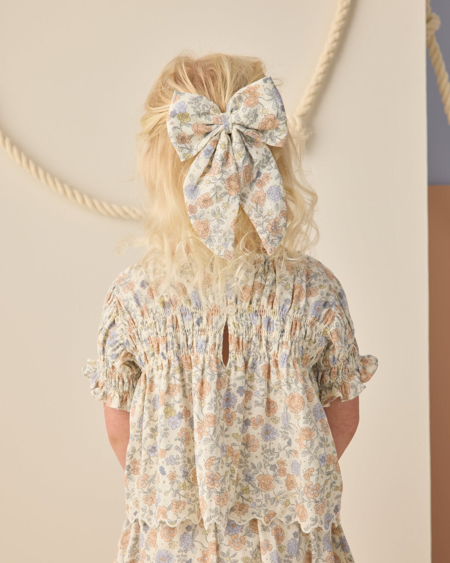 Rylee + Cru Oversized Hair Bow - Bloom | HONEYPIEKIDS