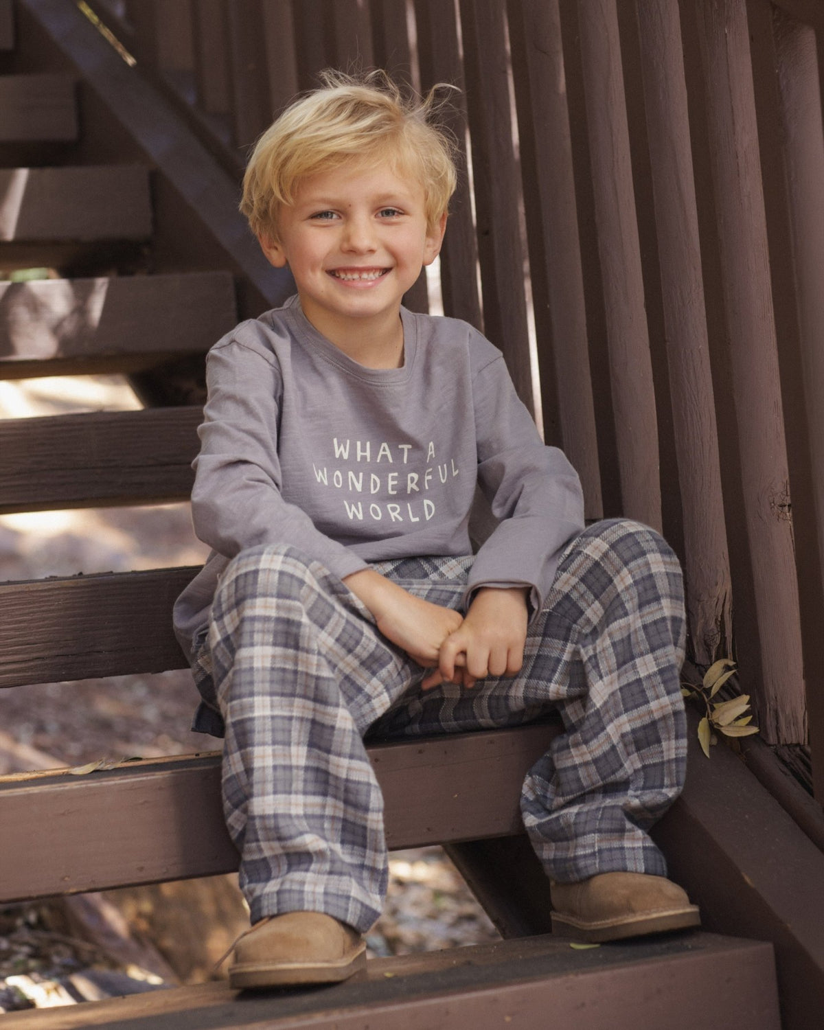 Rylee + Cru Palmer Pant - Winter Plaid | HONEYPIEKIDS