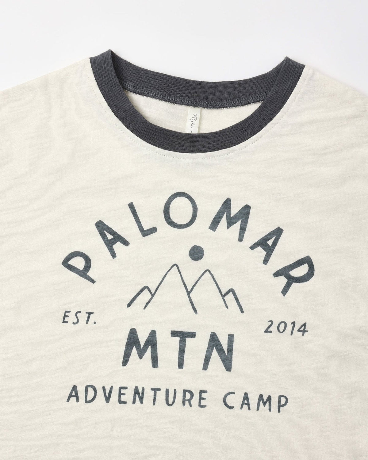 Rylee + Cru Palomar Mountain Ringer Tee - Ivory | HONEYPIEKIDS 