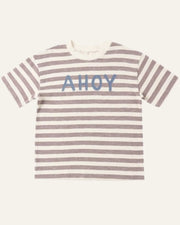 Rylee + Cru Boys RELAXED TEE AHOY - BROWN  | HONEYPIEKIDS