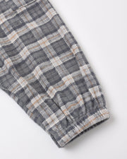 Rylee + Cru Relaxed Woven Jumpsuit - Winter Plaid | HONEYPIEKIDS