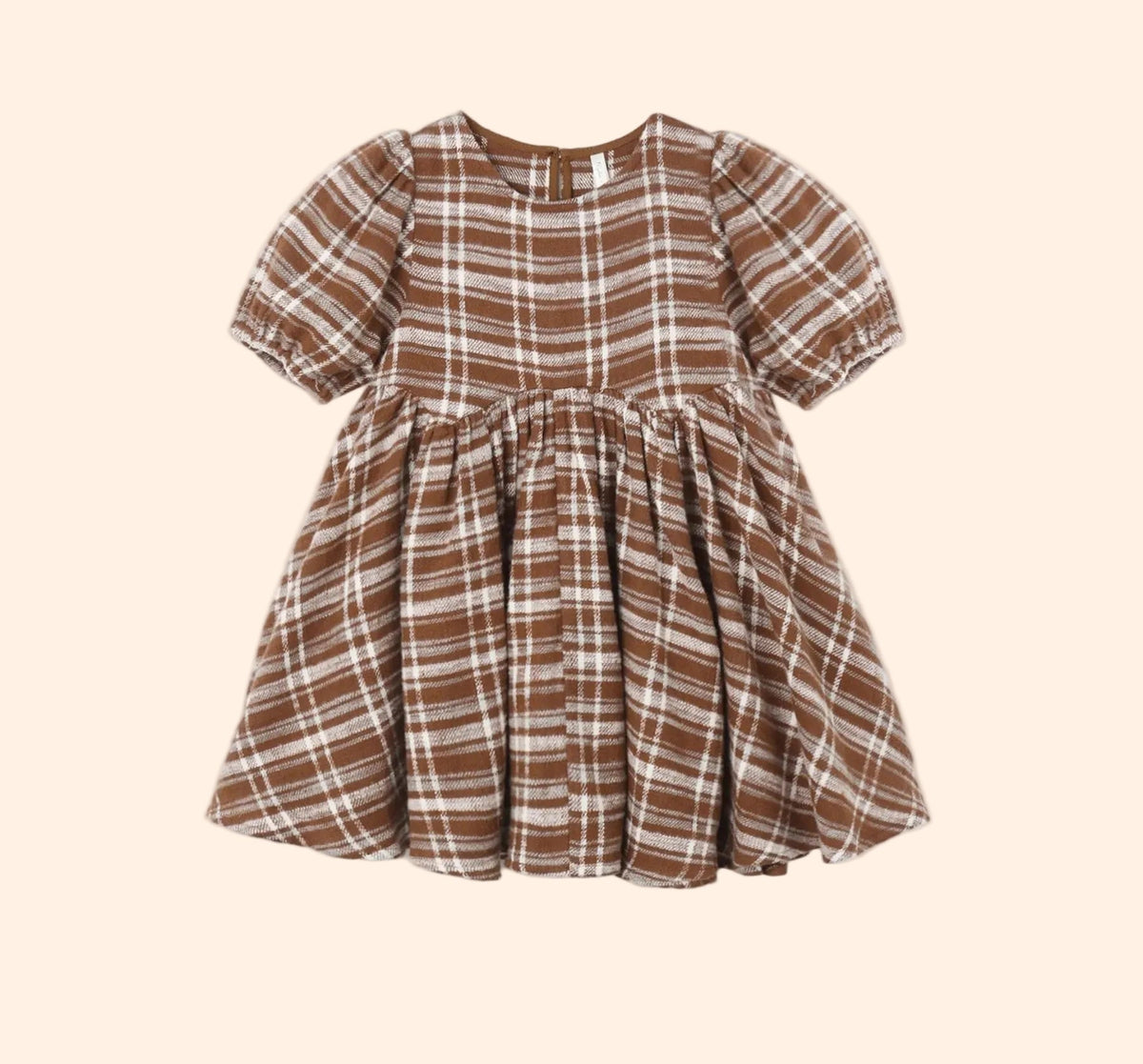 Rylee + Cru Rose Dress - Aspen Plaid | HONEYPIEKIDS 