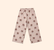 Rylee + Cru Track Pant Daisy - Rosewood | HONEYPIEKIDS 