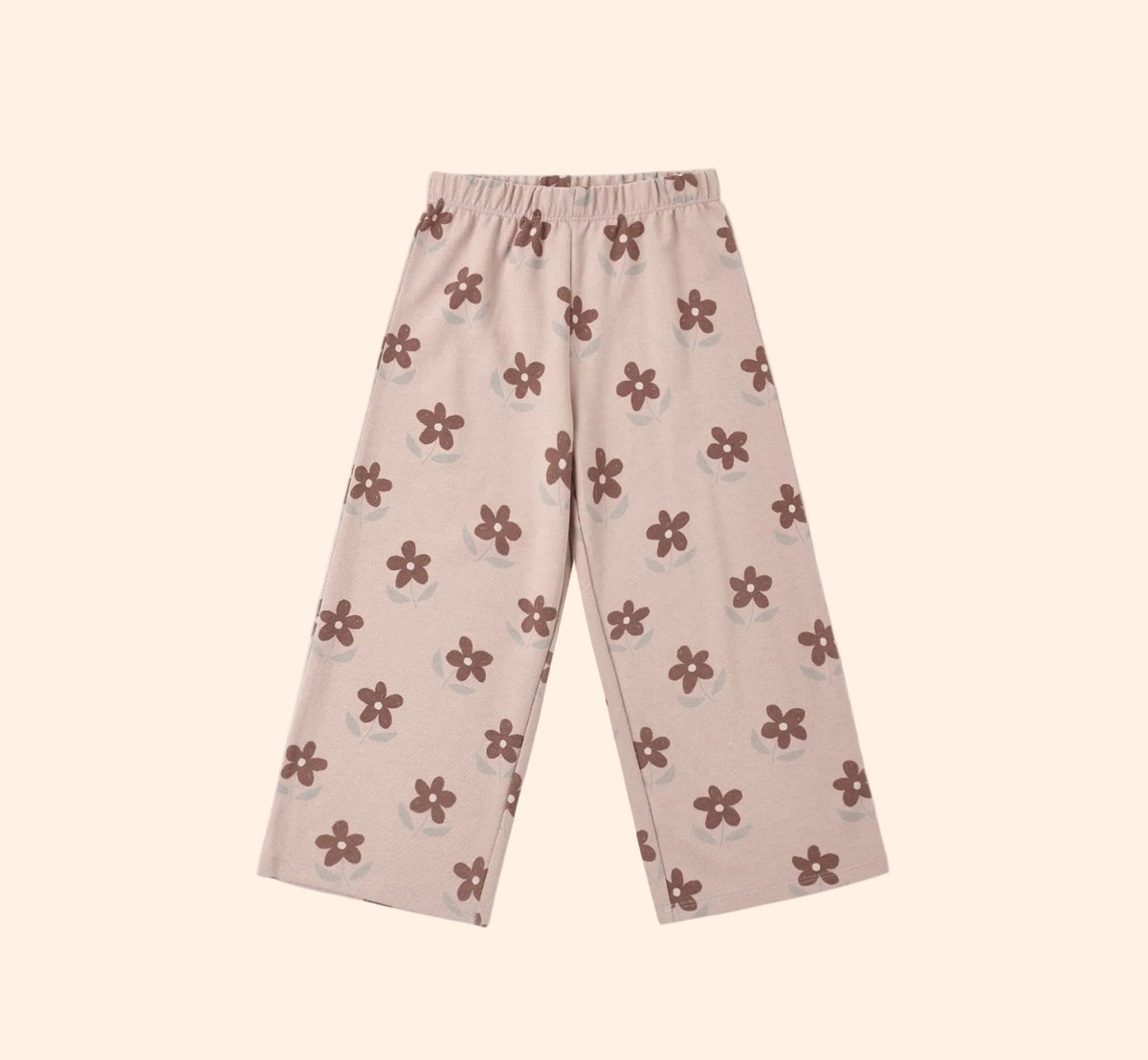 Rylee + Cru Track Pant Daisy - Rosewood | HONEYPIEKIDS 