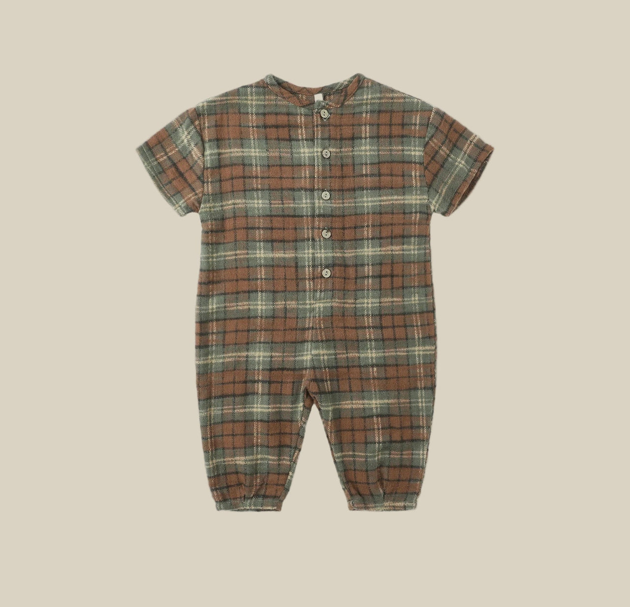 Rylee+Cru Baby Hayes Jumpsuit – HOLIDAY PLAID | HONEYPIEKIDS