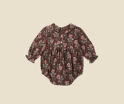 Rylee+Cru Baby Cora Romper – Winter Floral | HONEYPIEKIDS