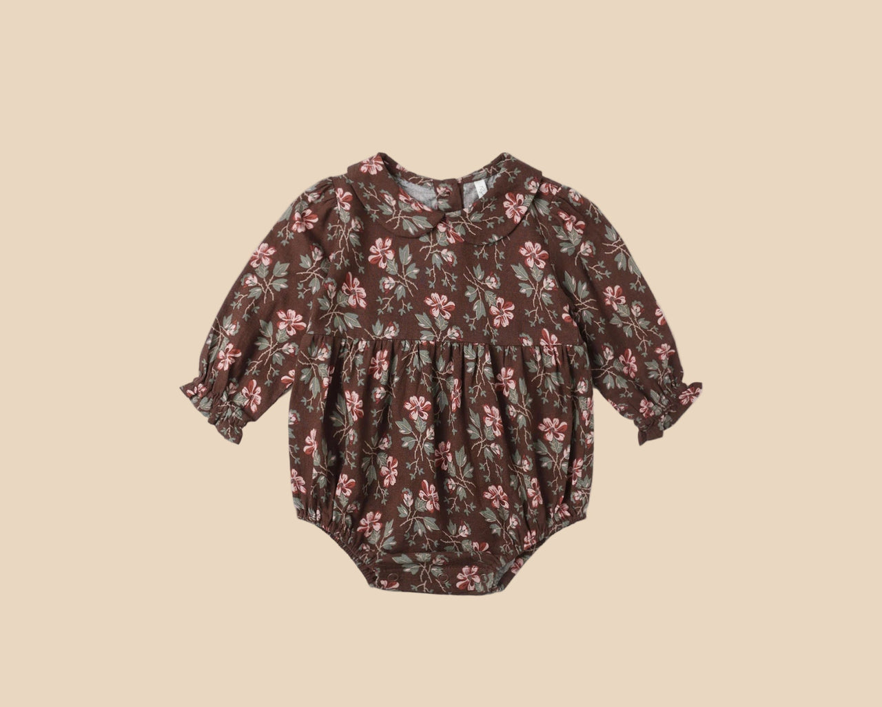 Rylee+Cru Baby Cora Romper – Winter Floral | HONEYPIEKIDS