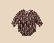 Rylee+Cru Baby Cora Romper – Winter Floral | HONEYPIEKIDS