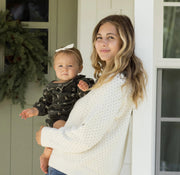 Rylee+Cru Freya Romper – Evergreen Blossom Embroidery | HONEYPIEKIDS