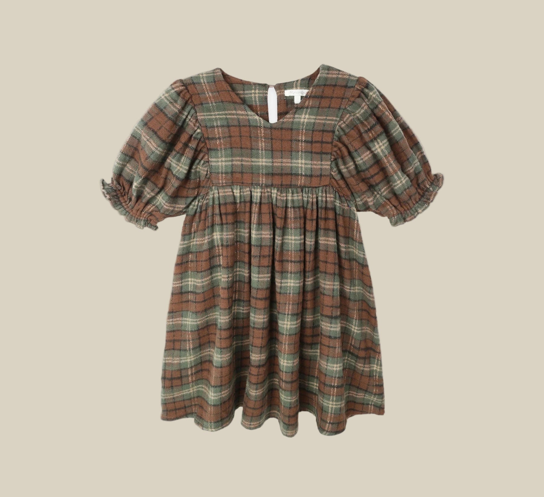 Rylee+Cru Jolene Dress  – Holiday Plaid | HONEYPIEKIDS