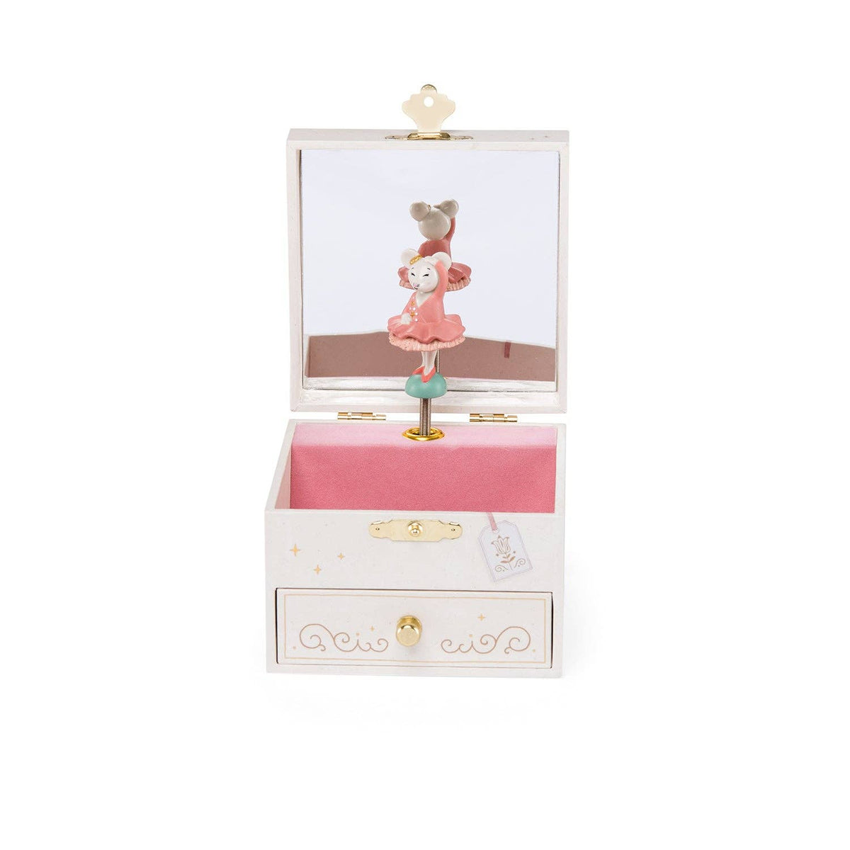Speedy Monkey - Musical Jewelry box "The Little School Of Dance" - Musical Toy -Moulin Roty