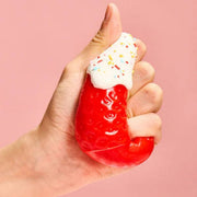 SqueezeSquad Taba Strawberry Premium Silicone Squishy Toy | HONEYPIEKIDS