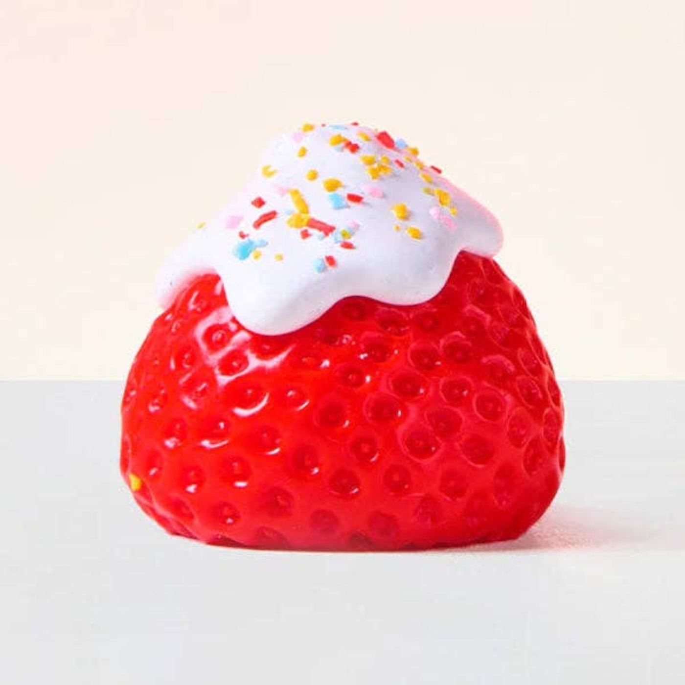 SqueezeSquad Taba Strawberry Premium Silicone Squishy Toy | HONEYPIEKIDS