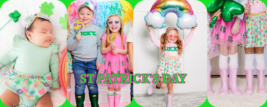 St Patricks Day Kids Clothing | HONEYPIEKIDS.COM | St pattys day clothing