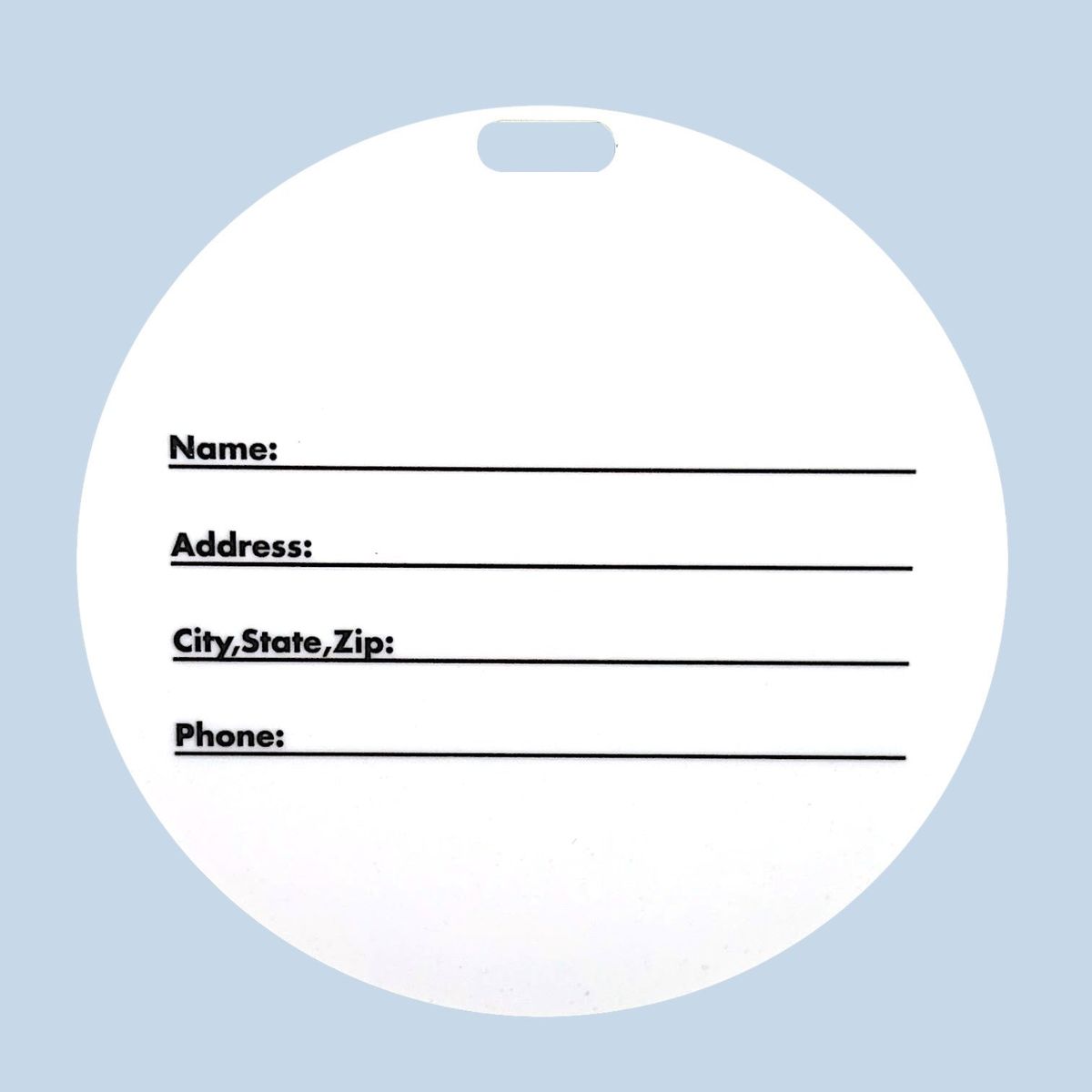 StickerBeans Bag Tag - Camp Luggage Tag | HONEYPIEKIDS 