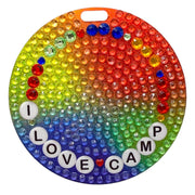 StickerBeans Bag Tag - I Love Camp Luggage Tag | HONEYPIEKIDS