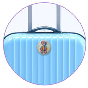 StickerBeans Bag Tag - PASTEL BEAR Luggage Tag | HONEYPIEKIDS 