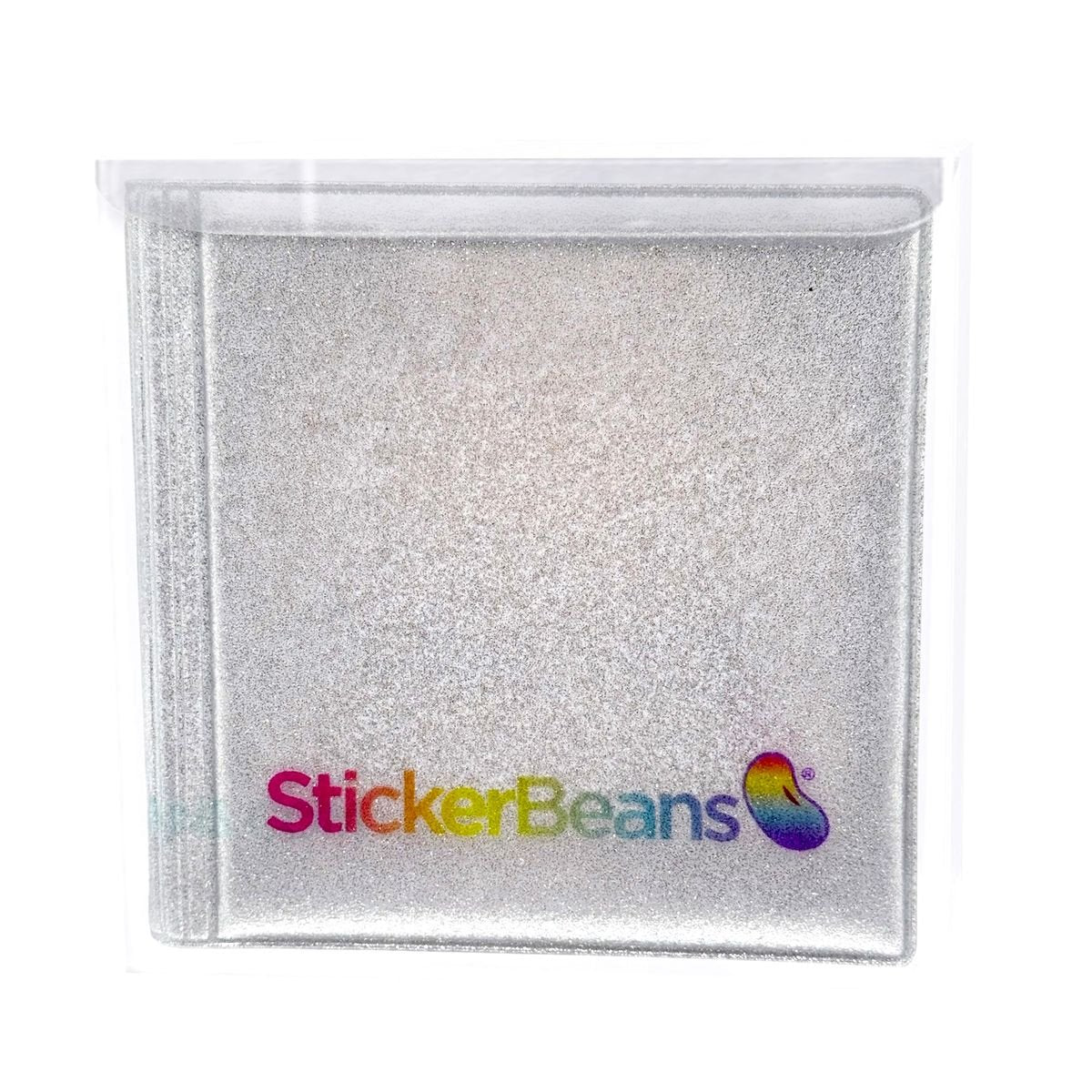 StickerBeans - Collector's Mini Sticker Book - Sparkle Silver | HONEYPIEKIDS 